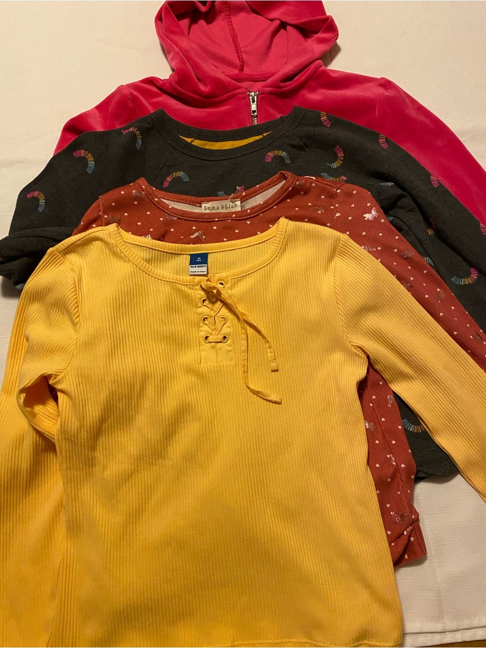 Girl’s Long Sleeve Shirt Bundle